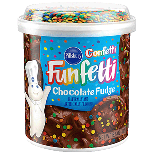 Confetti Chocolate Fudge Frosting